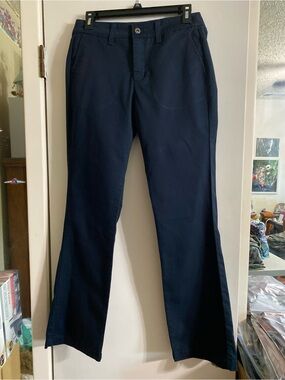 Dickies women’s navy blue boot cut work pants